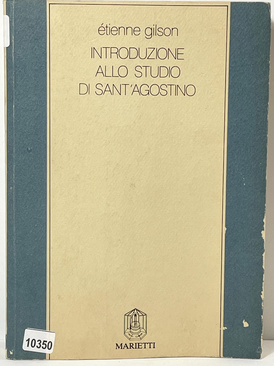 Introduzione allo studio di sant'agostino