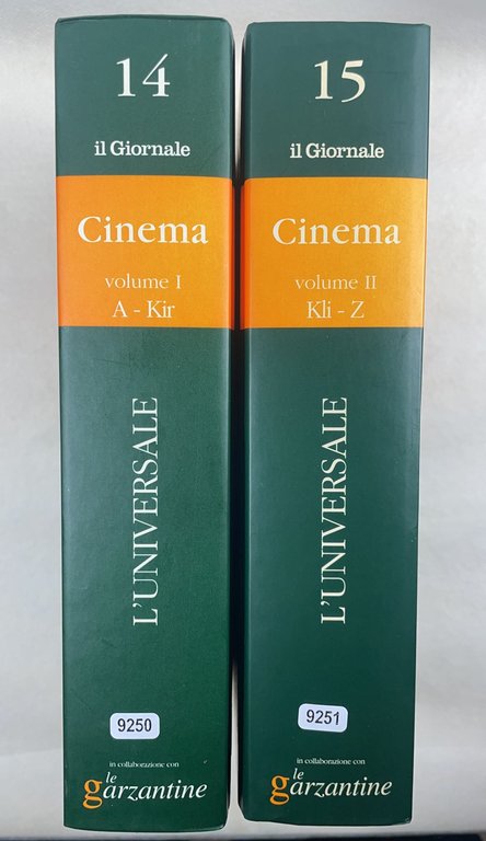 L’UNIVERSALE - CINEMA 2 volumi - A-Kir / Kli-Z