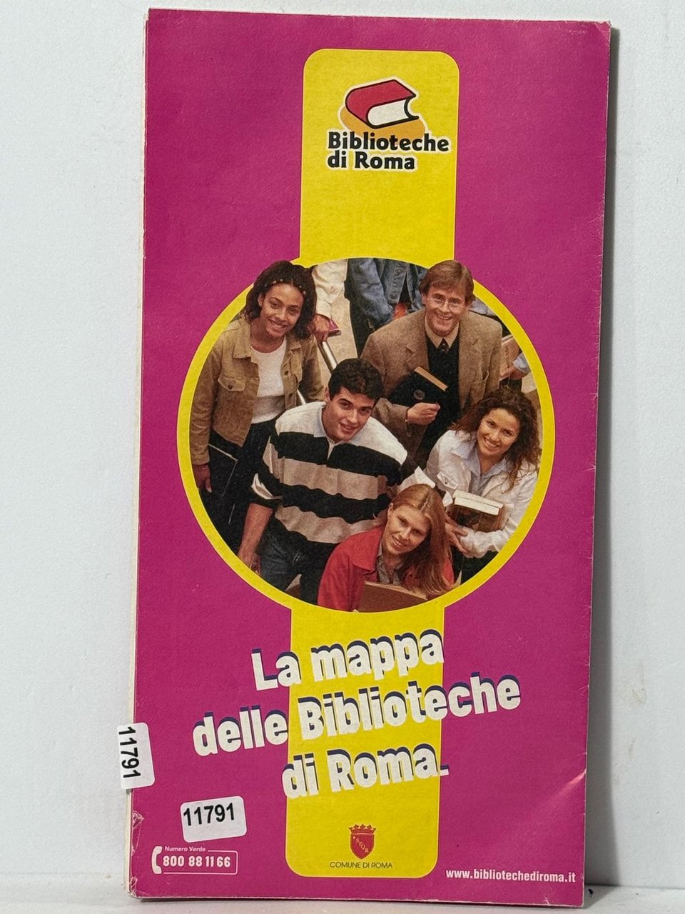 La mappa delle Biblioteche di Roma