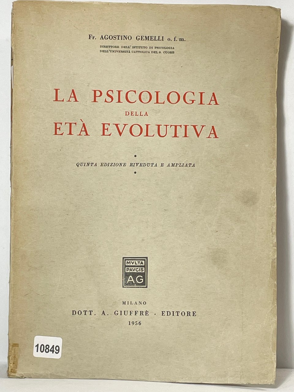 La Psicologia della etŕ evolutiva