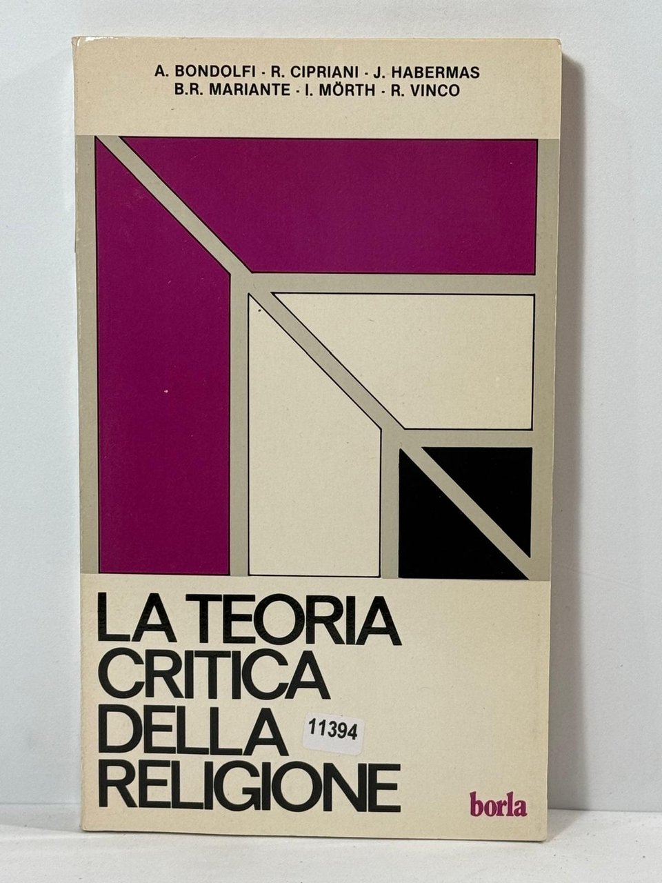 La Teoria critica della Religione