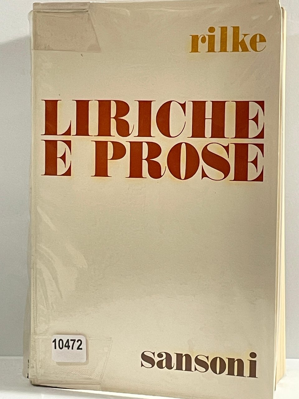 Liriche e Prose
