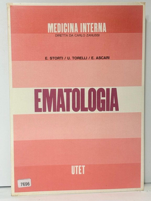 Medicina interna. Ematologia