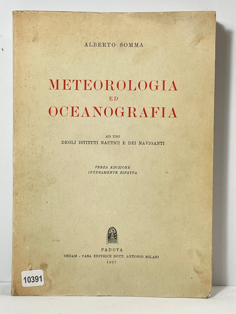 Meteorologia ed Oceanografia