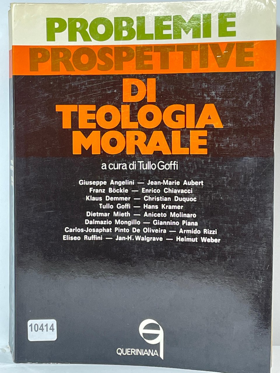 Problemie e Prospettive Di TEOLOGIA MORALE