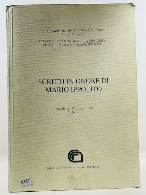 Scritti in onore di Mario Ippolito volume 1