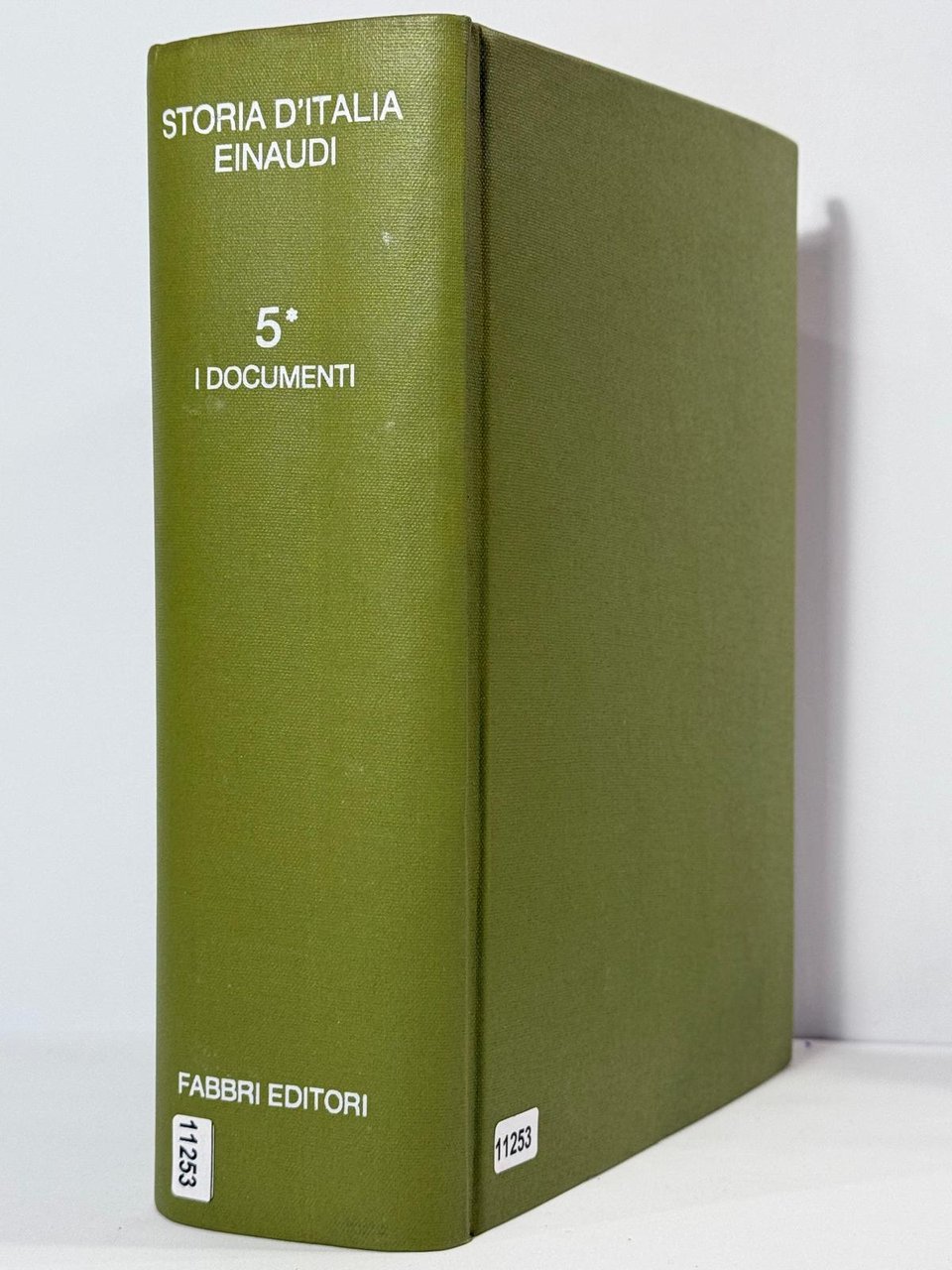 Storia d'italia Einaudi - 5 I documenti