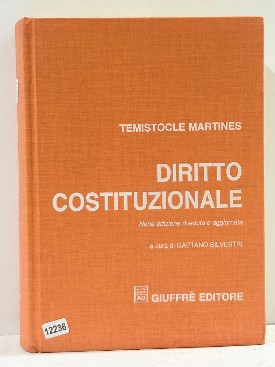 Temistocle Martines - Diritto Costituzionale