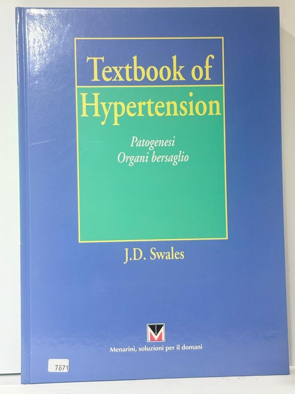 Textbook of Hypertension Patogenesi Organi bersaglio