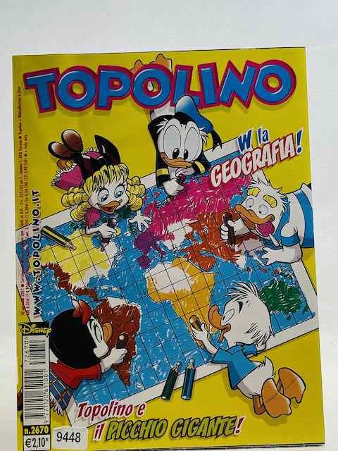 Topolino n 2670 - W la geografia, Topolino e il …
