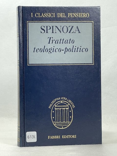 Trattato teologico - politico -Spinza - libro nuovo