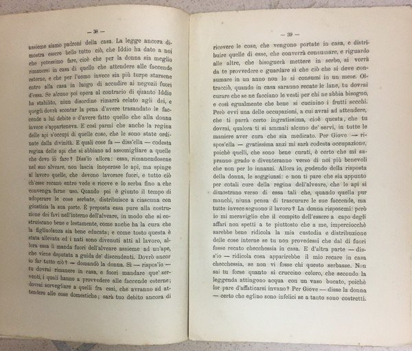 L'Economico di Senofonte tradotto dal greco in italiano.