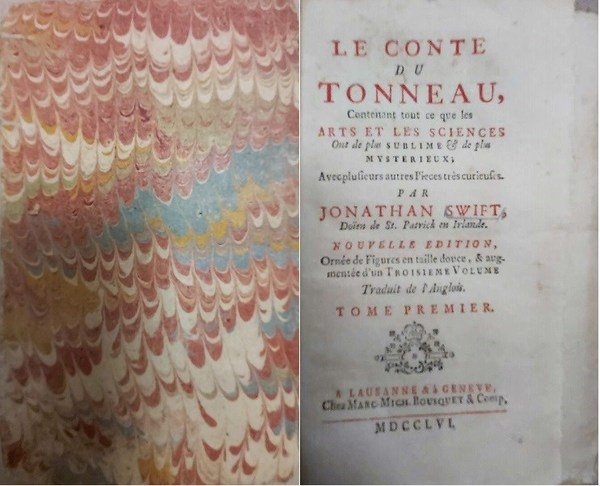 LE CONTE DU TONNEAU. Contenant tout ce que les Arts …