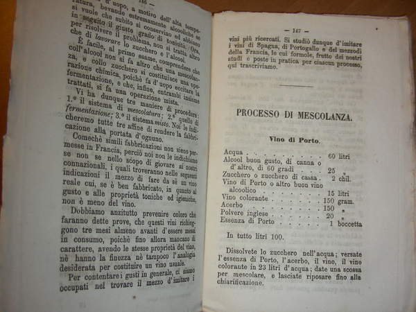 NUOVO MANUALE completo del perfezionamento dei liquidi come vini, vini …