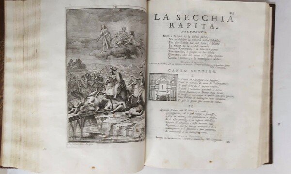 LA SECCHIA RAPITA. Poema eroicomico di. Patrizio Modenese. Colle dichiarazioni …