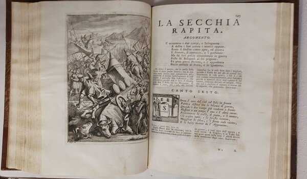LA SECCHIA RAPITA. Poema eroicomico di. Patrizio Modenese. Colle dichiarazioni …