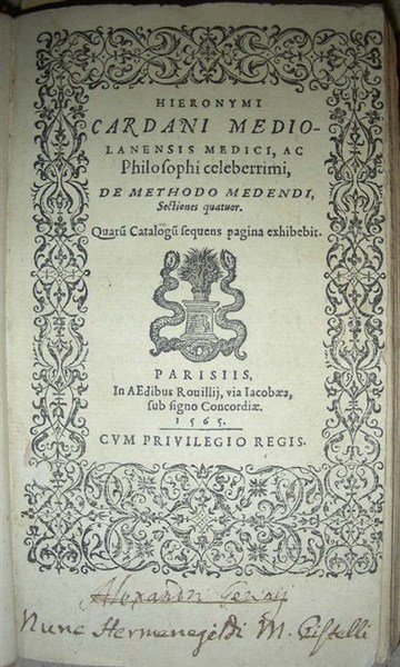 DE METHODO MEDENDI Sectiones quatuor. Quaru[m] Catalogu[m] sequens pagina exhibebit.