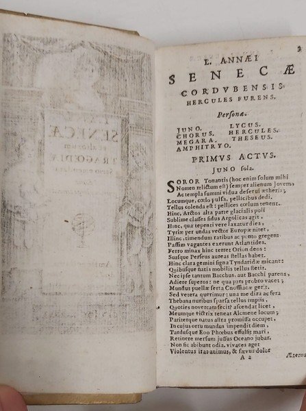 SENECAE et aliorum Tragoediae serio emendatae.