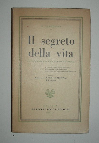 IL SEGRETO DELLA VITA (le onde cosmiche e la radiazione …