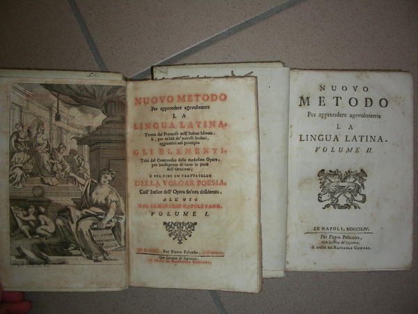 NUOVO METODO per apprendere agevolmente la lingua latina. Volume I … | Immagine principale