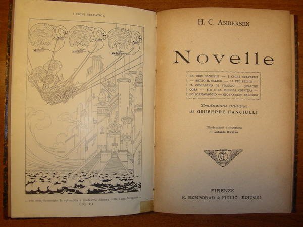 NOVELLE. Traduzione italiana di Giuseppe Fanciulli. Illustrazioni e copertina di …
