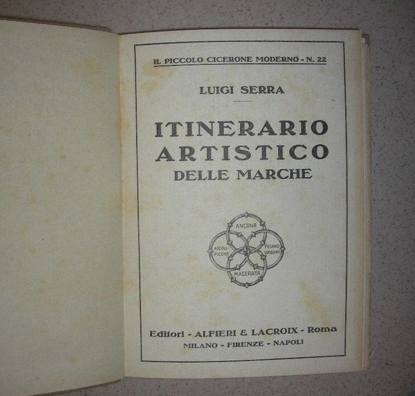 ITINERARIO ARTISTICO delle Marche.