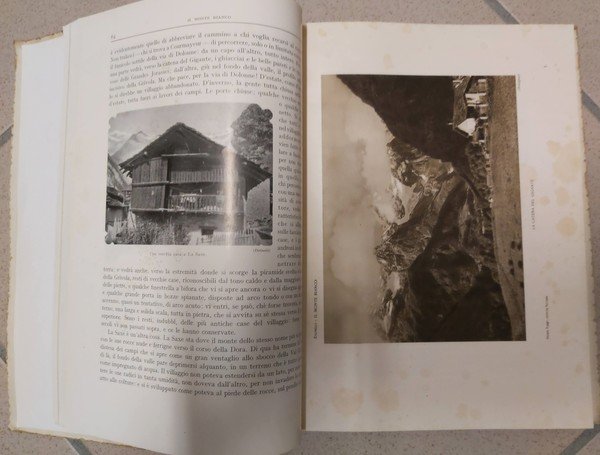 IL MONTE BIANCO (ai piedi del gigante) con una carta …