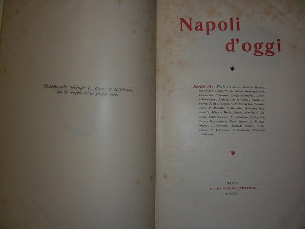 NAPOLI D'OGGI. | Immagine Gallery 2