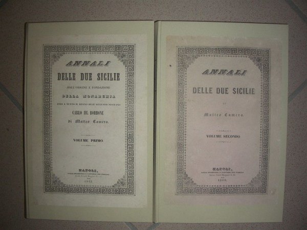 ANNALI DELLE DUE SICILIE dall’origine e fondazione della Monarchia fino … | Immagine principale