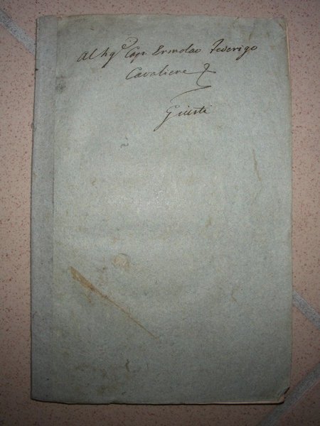 PER L'ASPETTATO ARRIVO DI CANOVA in Bologna. Poesie. | Immagine principale