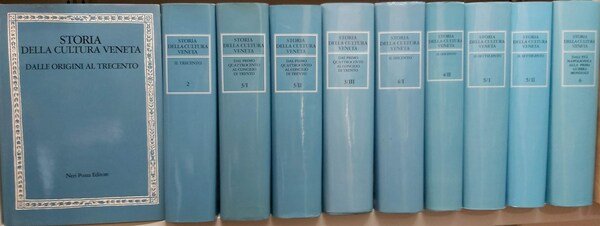 STORIA DELLA CULTURA VENETA.