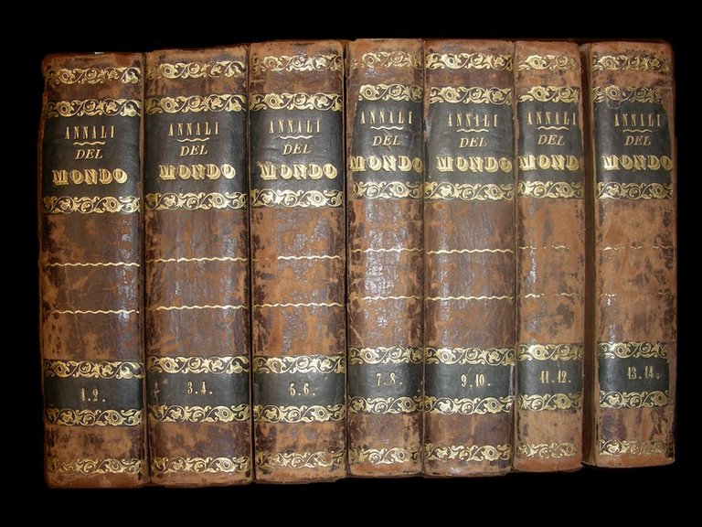 ANNALI DEL MONDO ossia Fasti Universali di tutti i tempi …