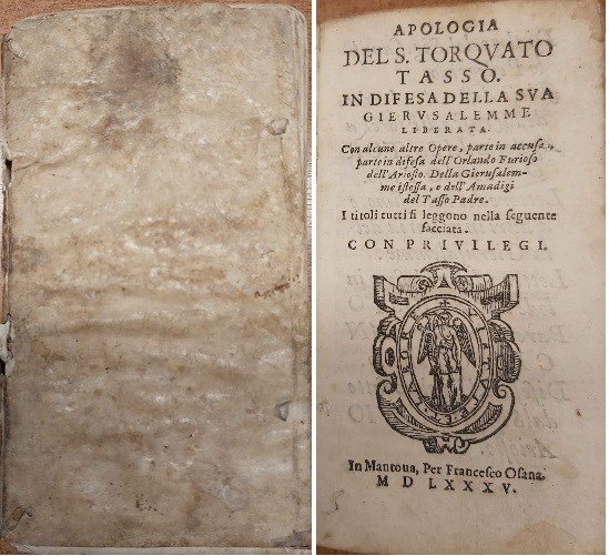 APOLOGIA del S. in difesa della sua Gierusalemme Liberata. Con …