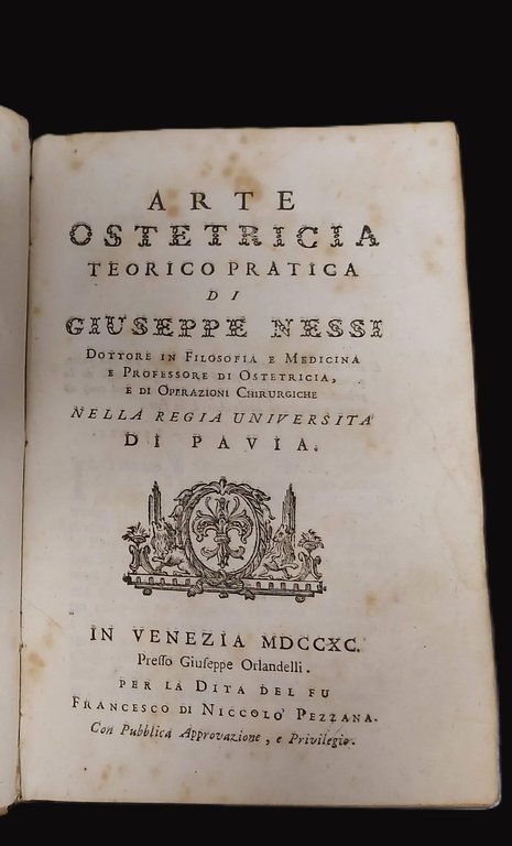 ARTE OSTETRICIA teorico pratica di. Dottore in Filosofia e Medicina … | Immagine Gallery 2