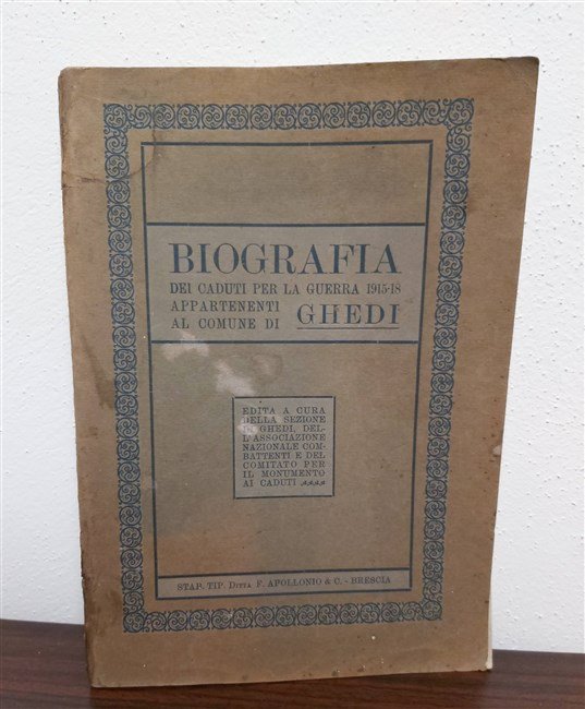 BIOGRAFIA DEI CADUTI per la guerra 1915 - 1918 appartenenti …