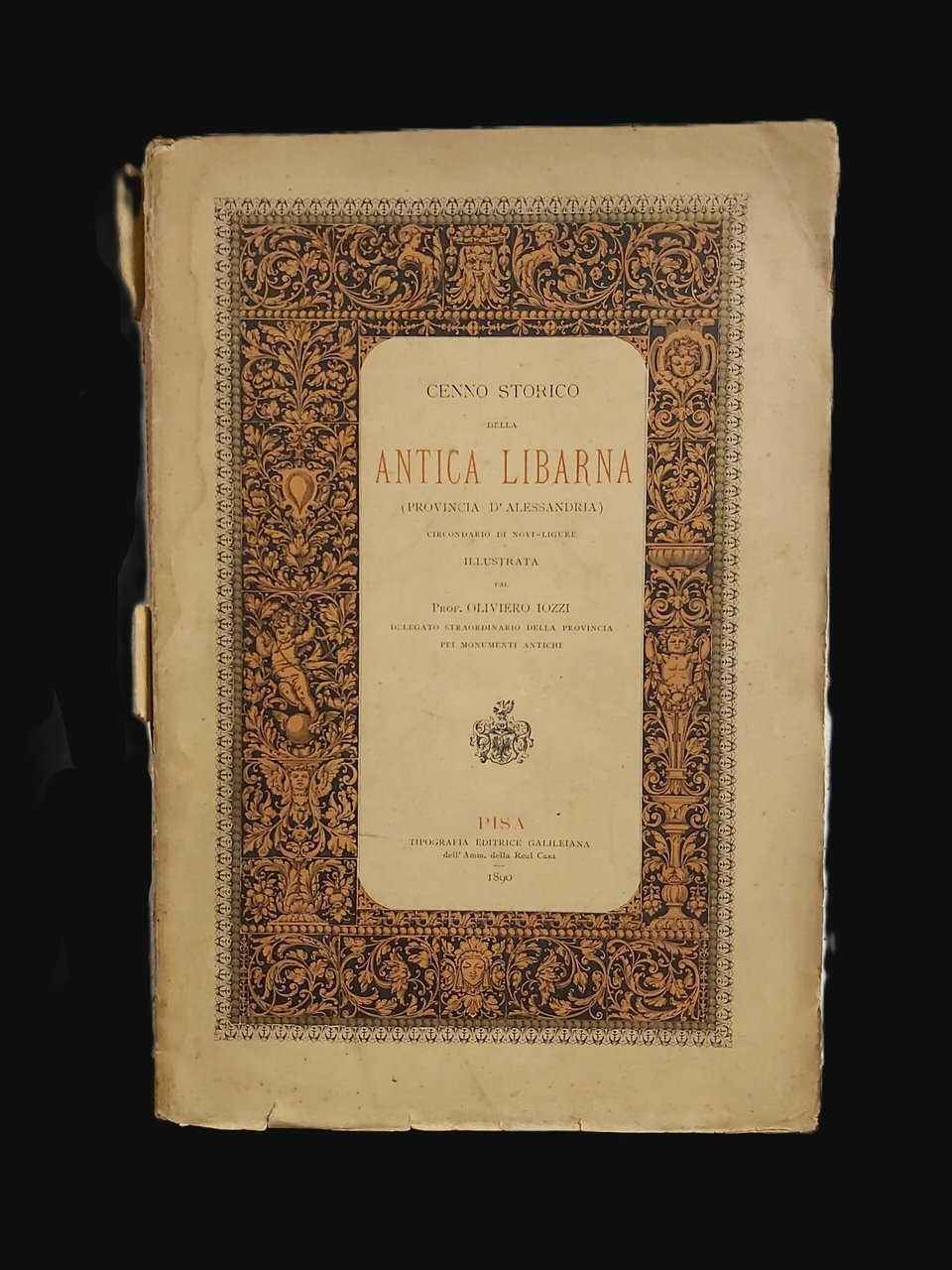 CENNO STORICO DELLA ANTICA LIBARNA (provincia d'Alessandria). Circondario di Novi … | Immagine principale