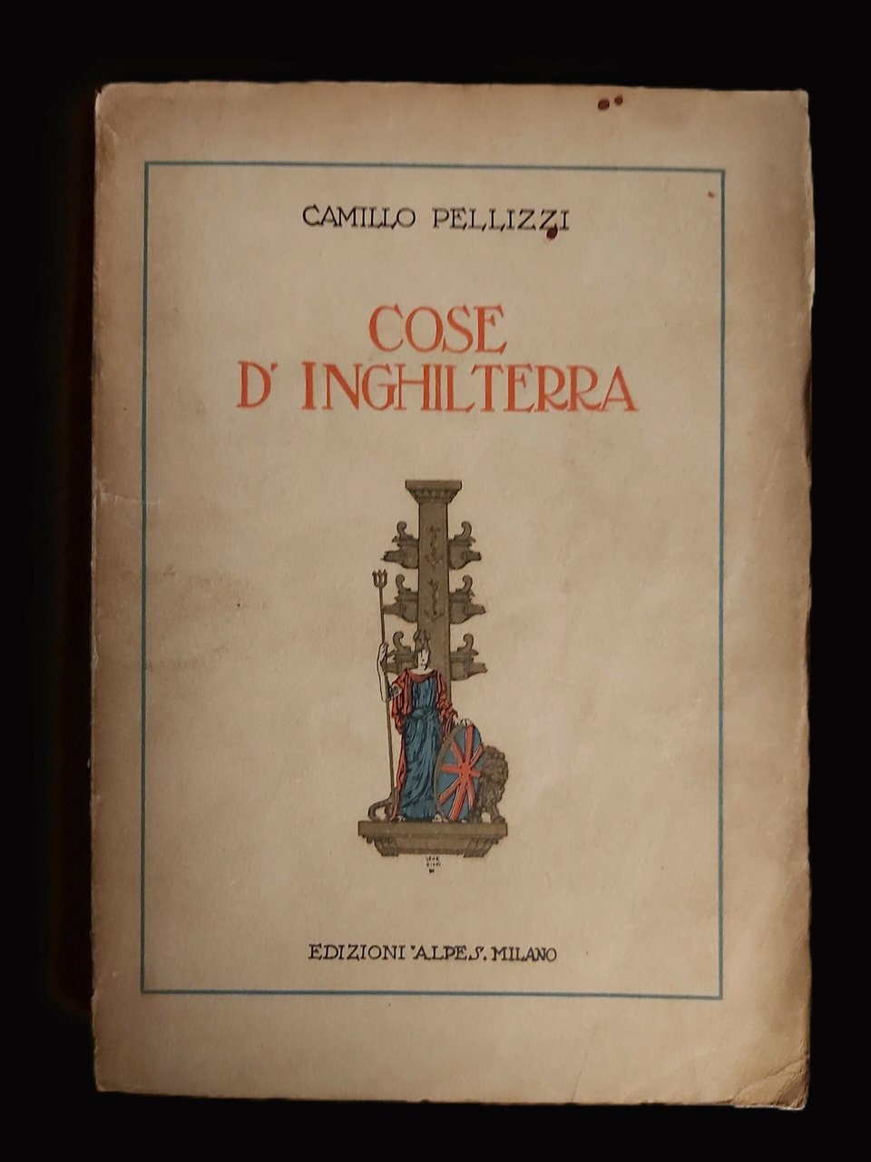 COSE D'INGHILTERRA. Con 12 tavole fuori testo.