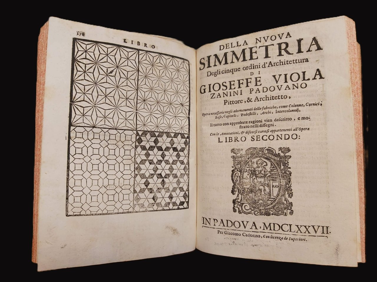 DELL'ARCHITETTURA di. Padovano, Pittore & Architetto Libri due. Ne' quali … | Immagine principale