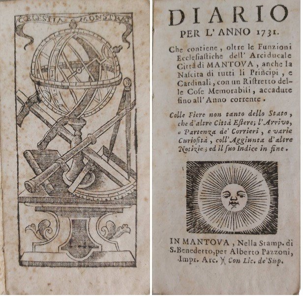 DIARIO PER L’ANNO 1731.