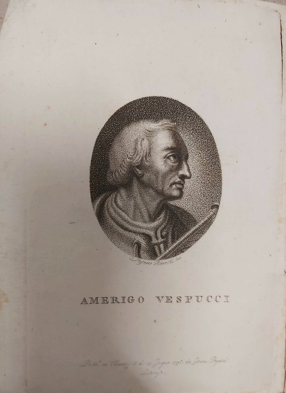 ELOGIO DI AMERIGO VESPUCCI che riportò il premio dalla nobile …