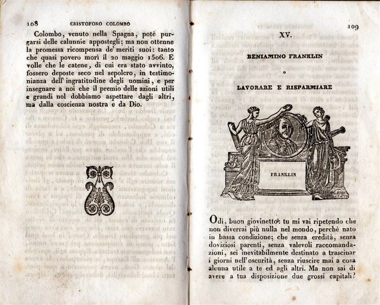 IL GIOVINETTO drizzato alla bontà, al sapere, all'industria.