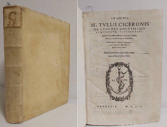 IN OMNES M. TULLII CICERONIS ORATIONES doctissimorum virorum lucubrationes, accurate …