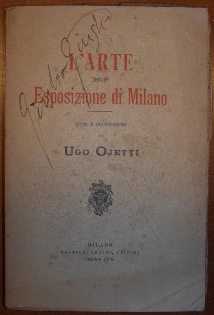 L'ARTE NELL'ESPOSIZIONE DI MILANO. Note ed impressioni. | Immagine Gallery 3