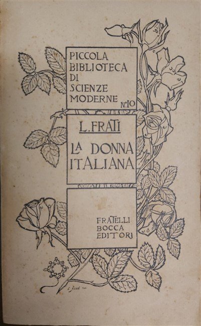 LA DONNA ITALIANA nei più recenti studi. Seconda edizione con …