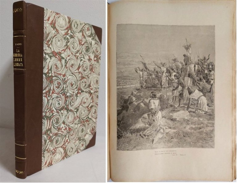 LA GERUSALEMME LIBERATA di… Illustrata da Edoardo Matania. Con note …