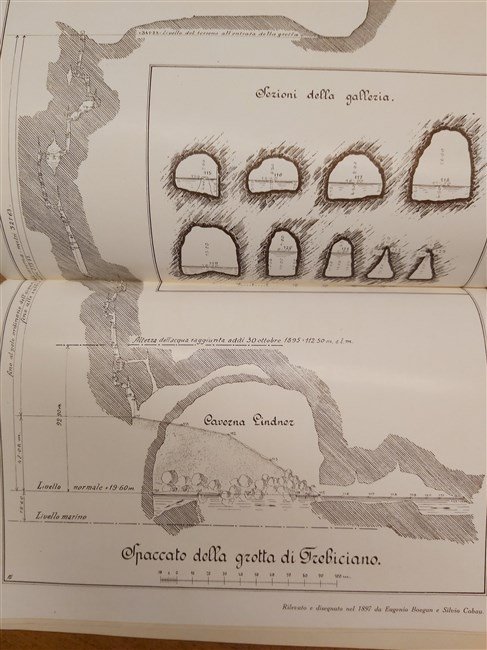 LA GROTTA DI TREBICIANO. Studi e rilievi dal 1910 al …