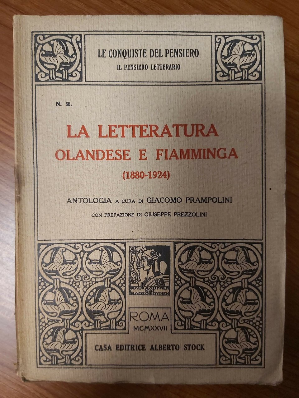 LA LETTERATURA OLANDESE E FIAMMINGA (1880-1924). Antologia a cura di. …