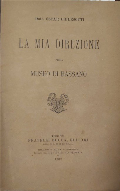 LA MIA DIREZIONE nel Museo di Bassano.