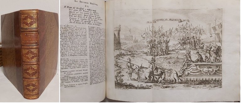 LA SECCHIA RAPITA. Poema eroicomico di. Patrizio Modenese. Colle dichiarazioni …