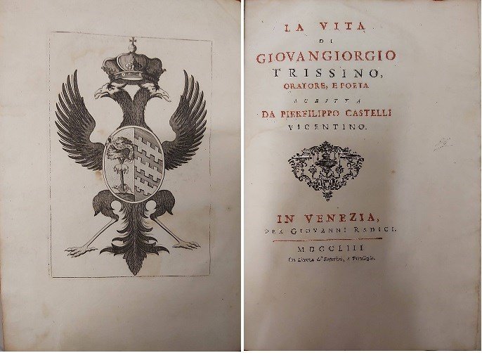 LA VITA DI GIOVANGIORGIO TRISSINO oratore e poeta scritta da. … | Immagine Gallery 2